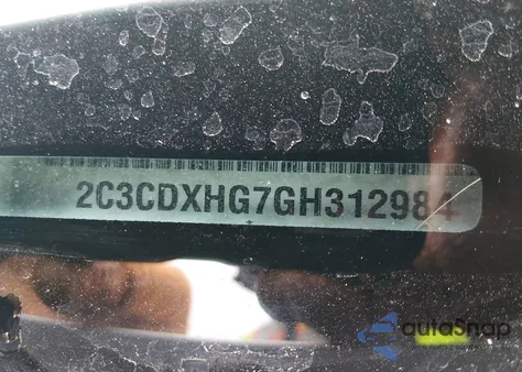 2016 Dodge Charger Sxt z USA, uszkodzony, nr VIN 2C3CDXHG7GH312984